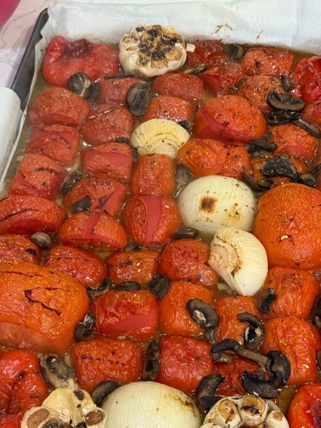 roasted tomatoes