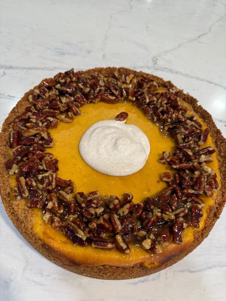 pecan pumpkin cheesecake
