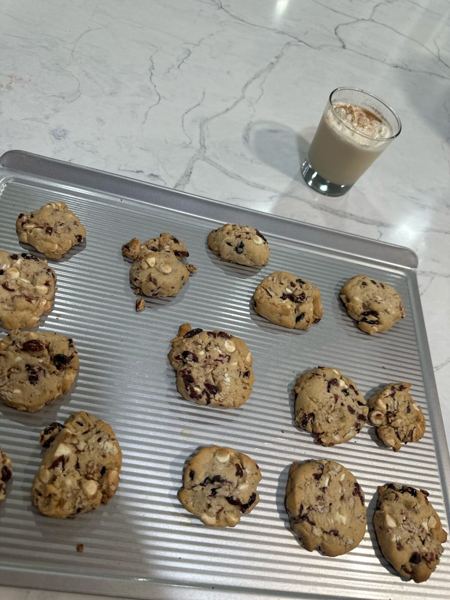 cookies on the rack