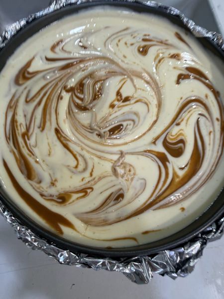 marble cheesecake