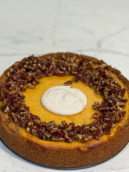 pecan pumpkin cheesecake